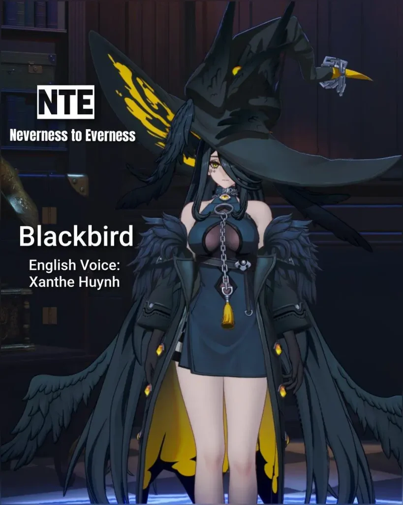 NTE Blackbird the witch NPC leaked as a Version 1.4 playable character